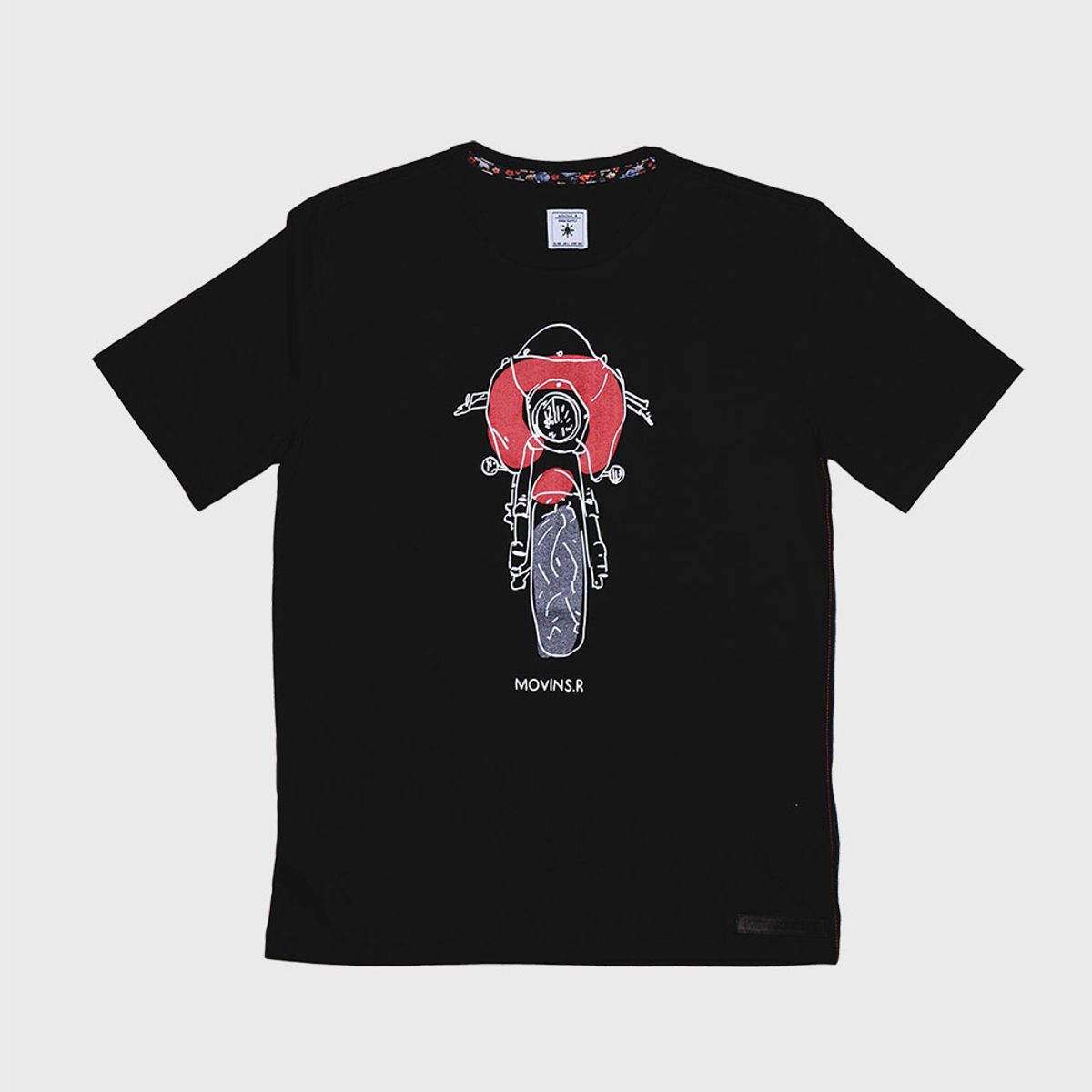 모빈스알(MOVINS.R) PENNA MH SHORT TEE BLACK