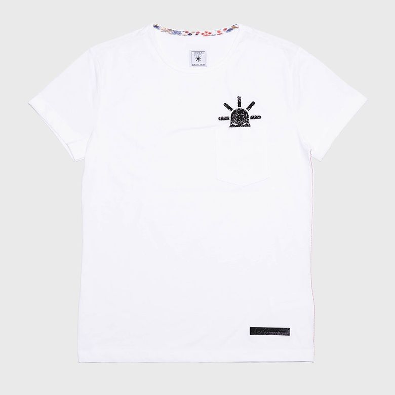 PENNA TAP(Take a Peep)  SHORT TEE WHITE