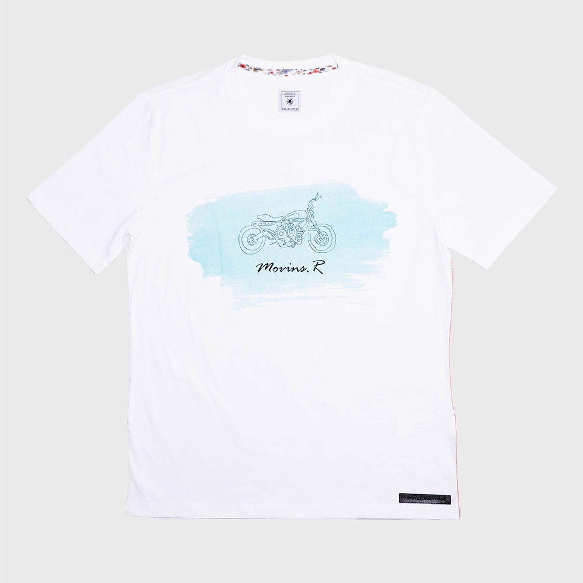 모빈스알(MOVINS.R) PENNA GT SHORT TEE WHITE