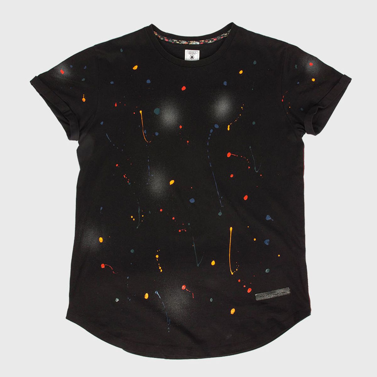 모빈스알(MOVINS.R) PENNA RIDERS FEAST SHORT TEE BLACK