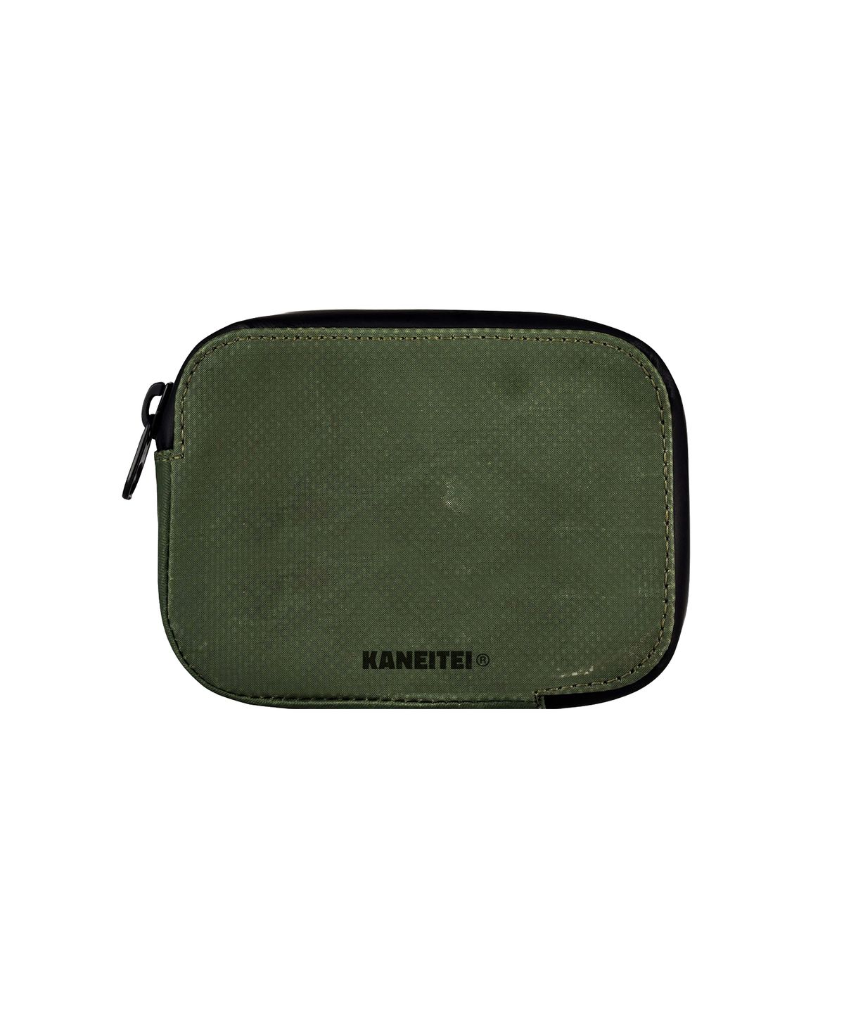 카네이테이(KANEITEI) BRICK ZIP WALLET S (OLIVE DRAB) / UPCYCLED