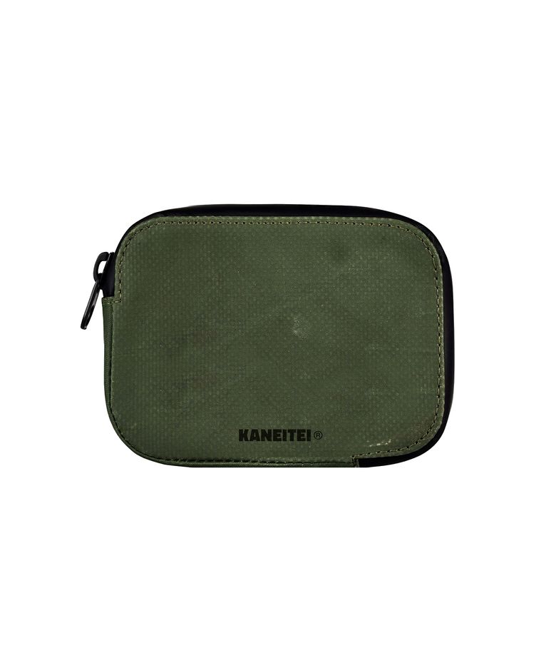 BRICK ZIP WALLET S (OLIVE DRAB) / UPCYCLED
