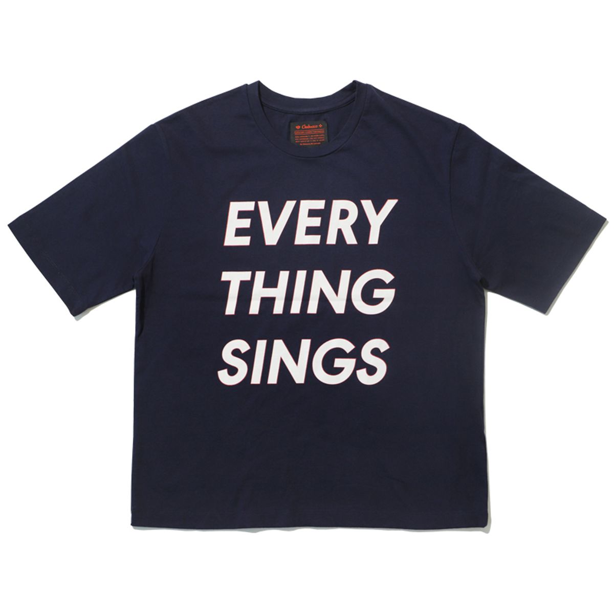 츄바스코(CHUBASCO) CT002 SUMMER CAMPAIGN TEE (Every thind sings) 네이비