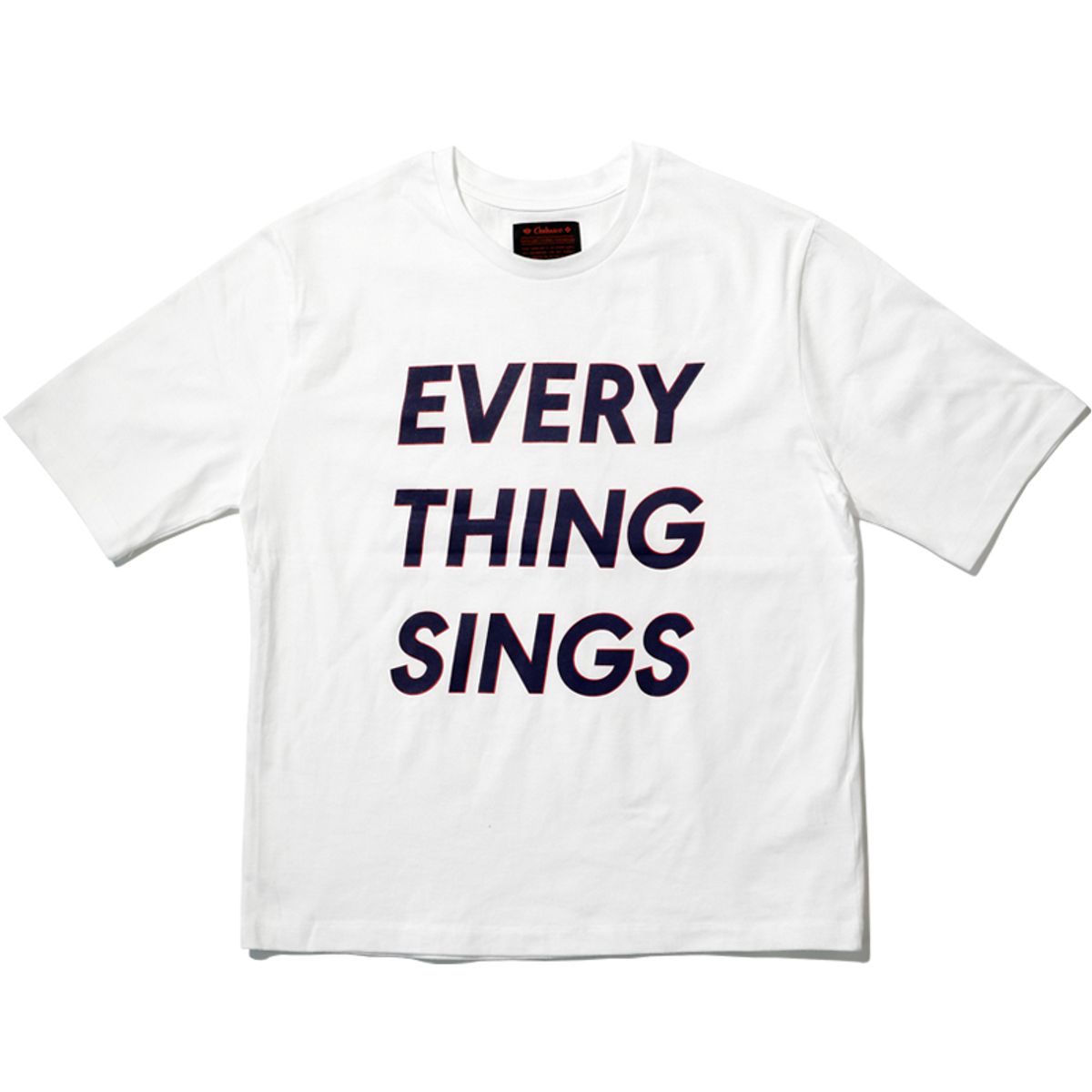 츄바스코(CHUBASCO) CT001 SUMMER CAMPAIGN TEE (Every thind sings) 화이트