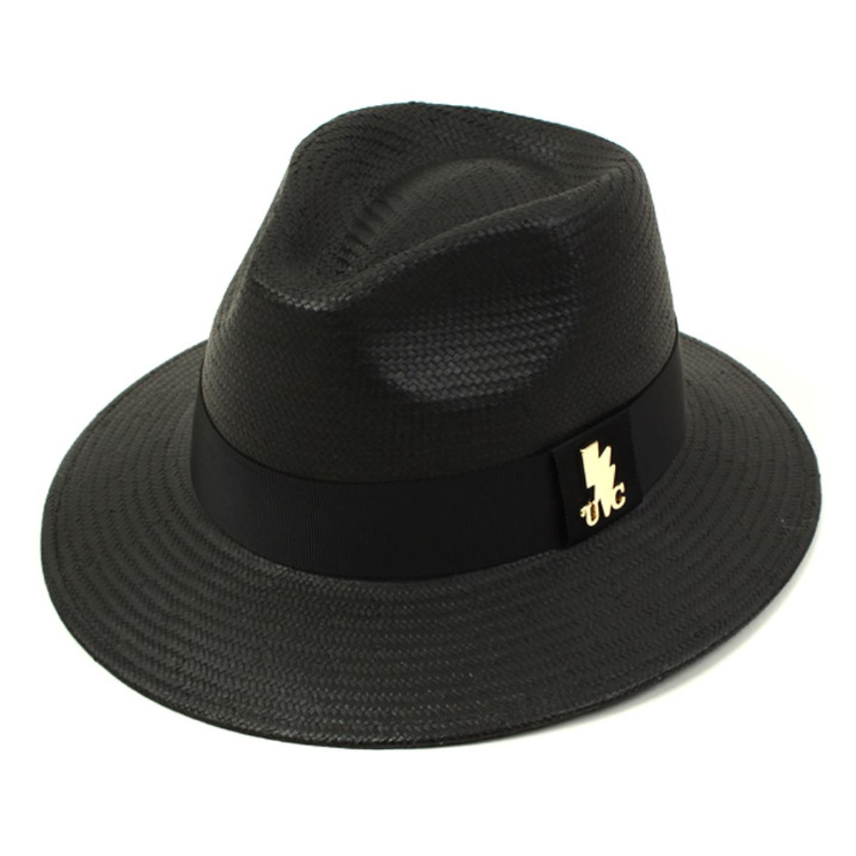 유니버셜 케미스트리(UNIVERSAL CHEMISTRY) Summer Black Short Fedora 여름페도라