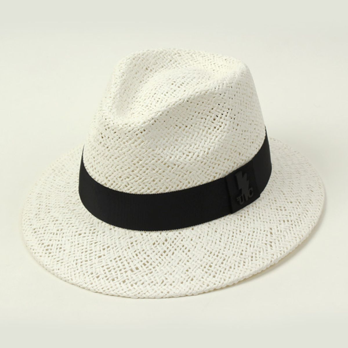유니버셜 케미스트리(UNIVERSAL CHEMISTRY) Swing White Short Fedora 여름페도라