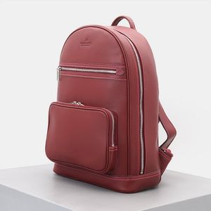 WILLOW 천연가죽백팩 (BURGUNDY)