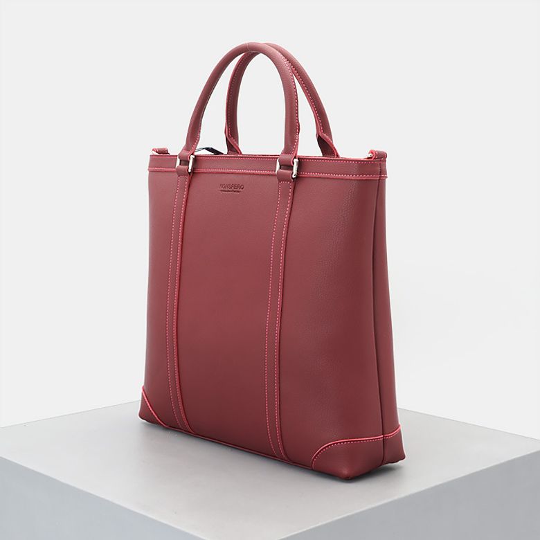 SPENCER 천연가죽토트백 (BURGUNDY)