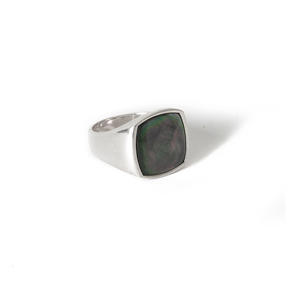 스팅925(STING925) Square Nacre Ring