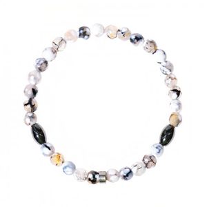 화이트크랙마노 스톤팔찌 (C1902-AC551WT)