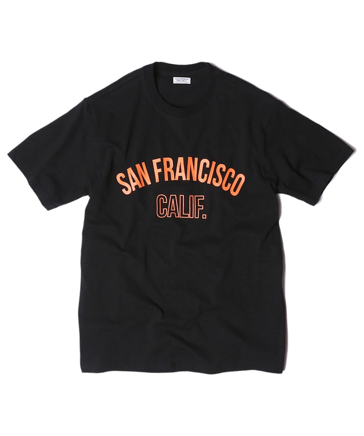 캘리포니아 프로젝트(CALIFORNIA PROJECT) CITY. PROJECT T-SHIRTS SAN FRANCISCO BLACK
