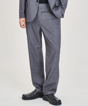 [올시즌] 울 블렌디드 슬랙스 (GRAY)