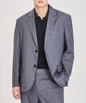 [올시즌] 울 블렌디드 블레이저 (GRAY)