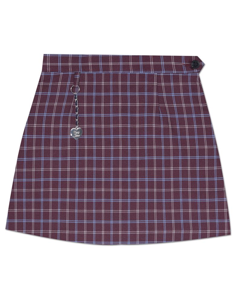 (W) Dans Skirt - Burgundy