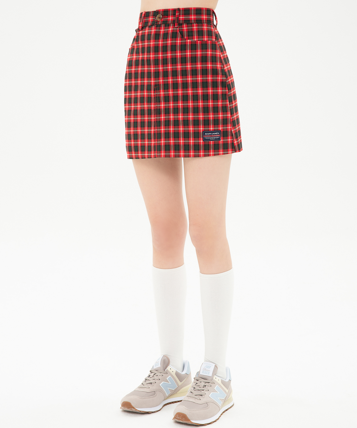 메리제임스(MARYJAMES) (W) Lydia Skirt - Red