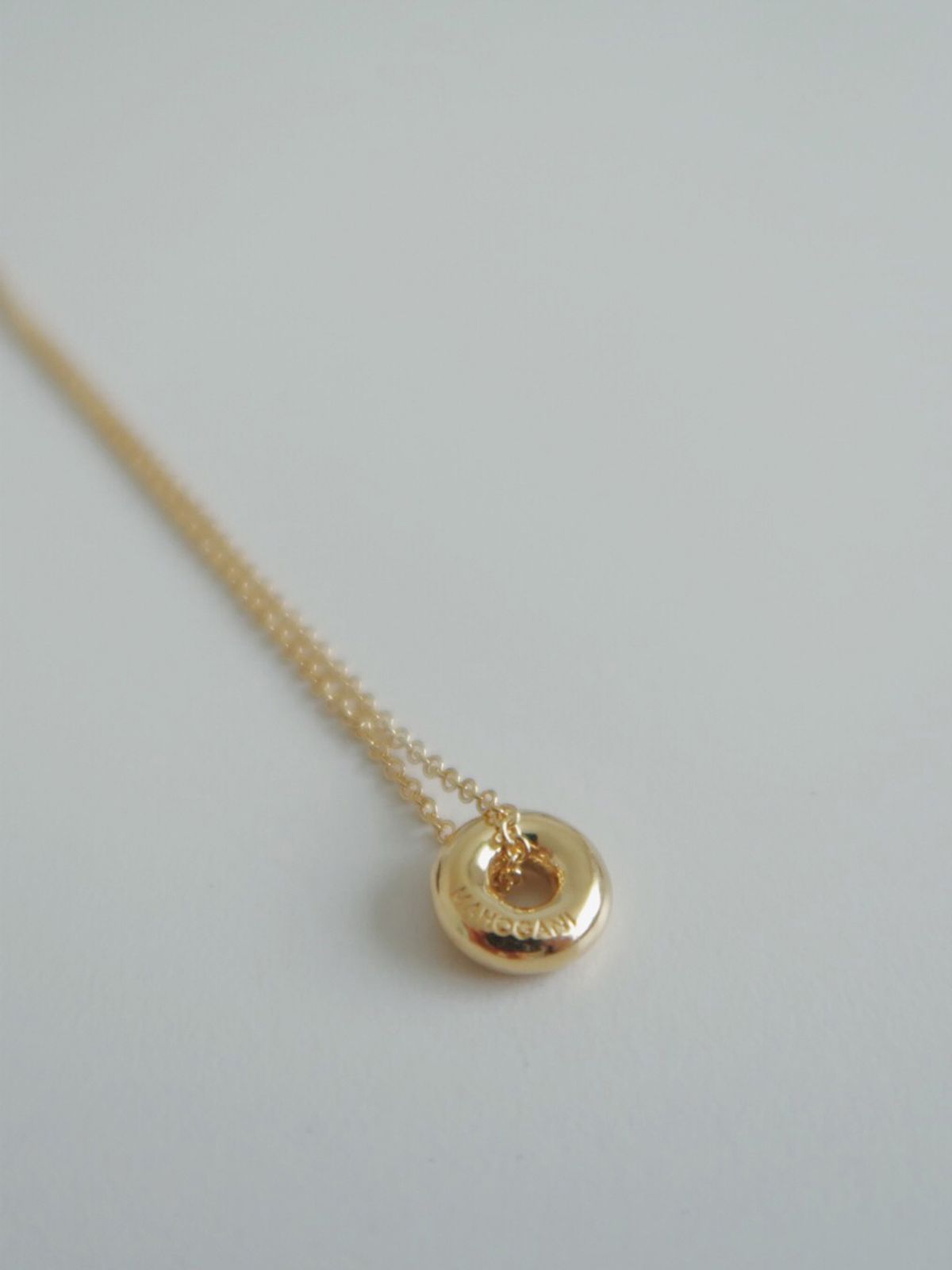 마호가니(MAHOGANI) ROND NECKLACE
