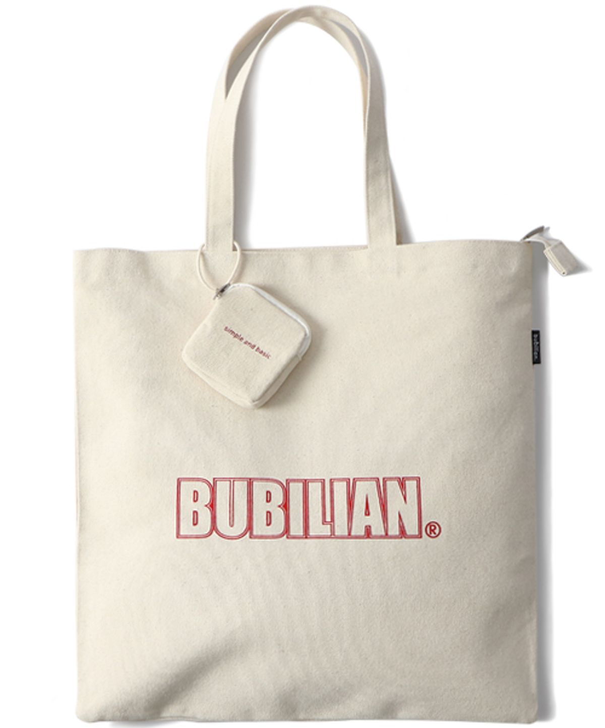 버빌리안(BUBILIAN) 빅 에코백_Ivory