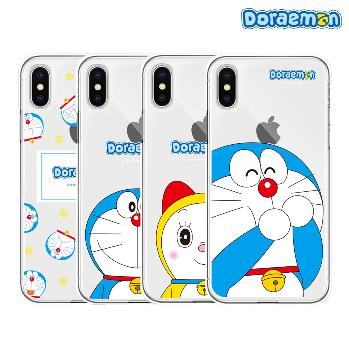 코쿼드(COQUAD) 도라에몽 클리어케이스
