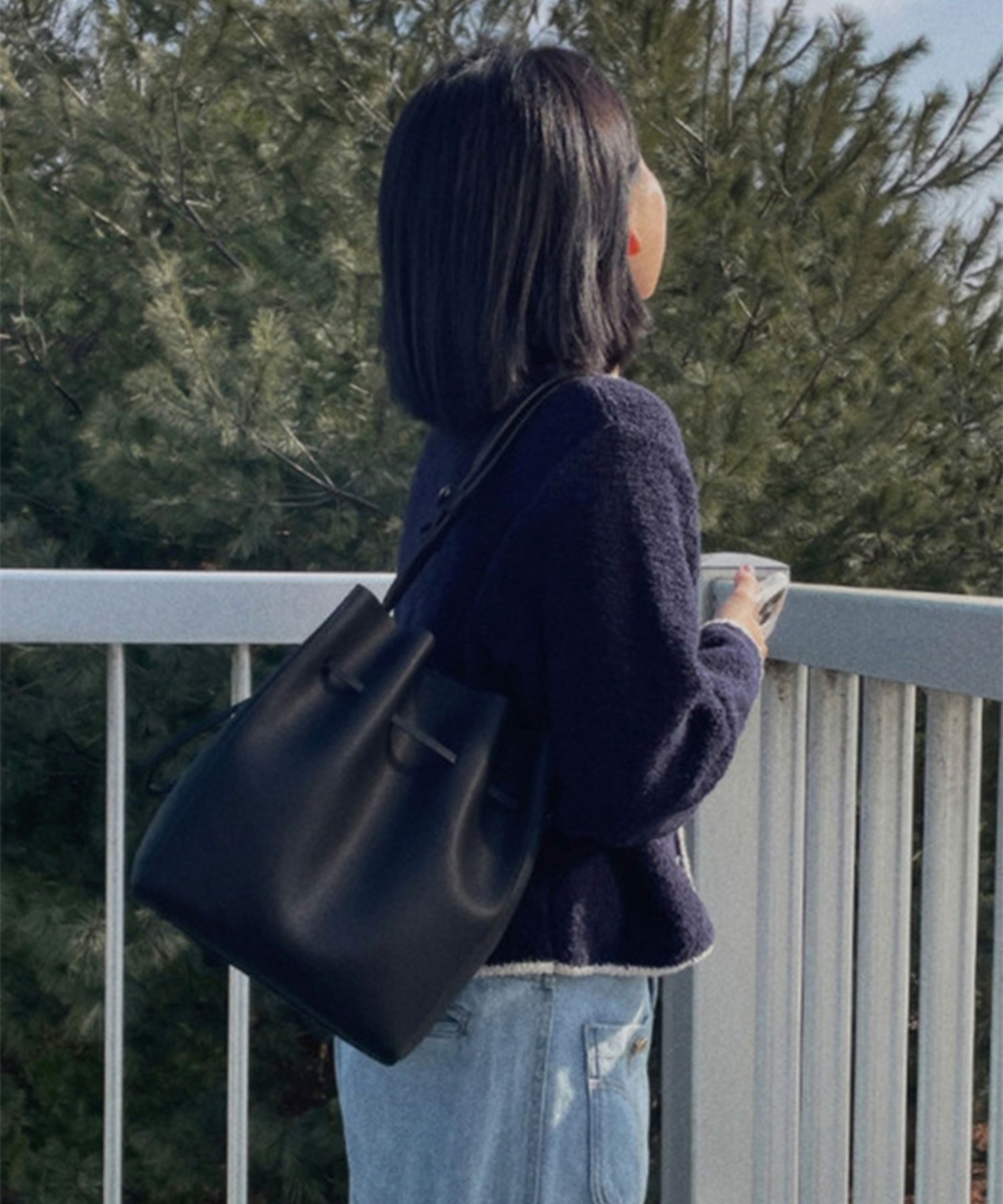 ★LE ABONNE★ JUDD bag_black Designer fashion, Seoul-fully created | W Concept