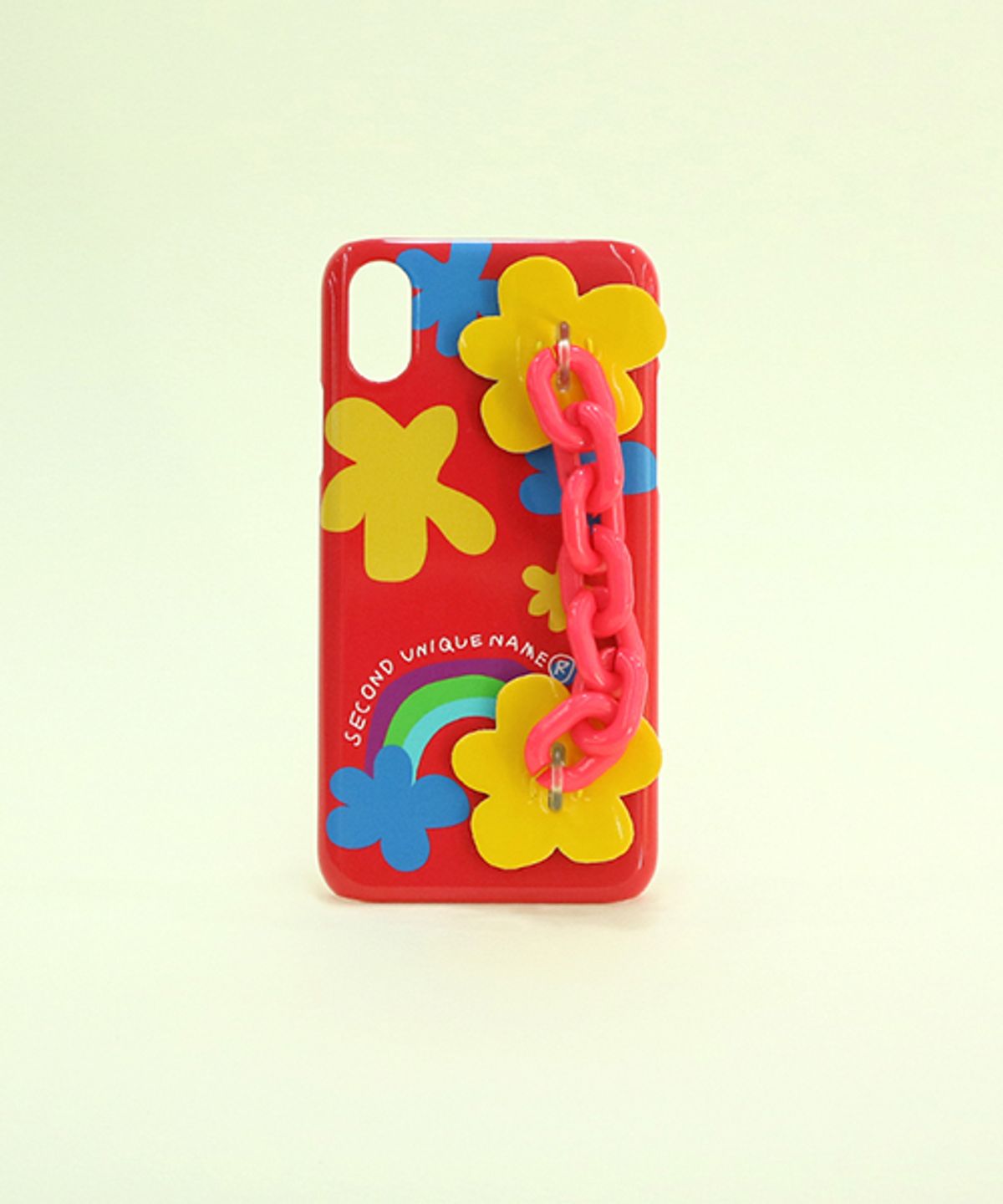 세컨드유니크네임(SECOND UNIQUE NAME) SUN CASE CANDY CHAIN RED
