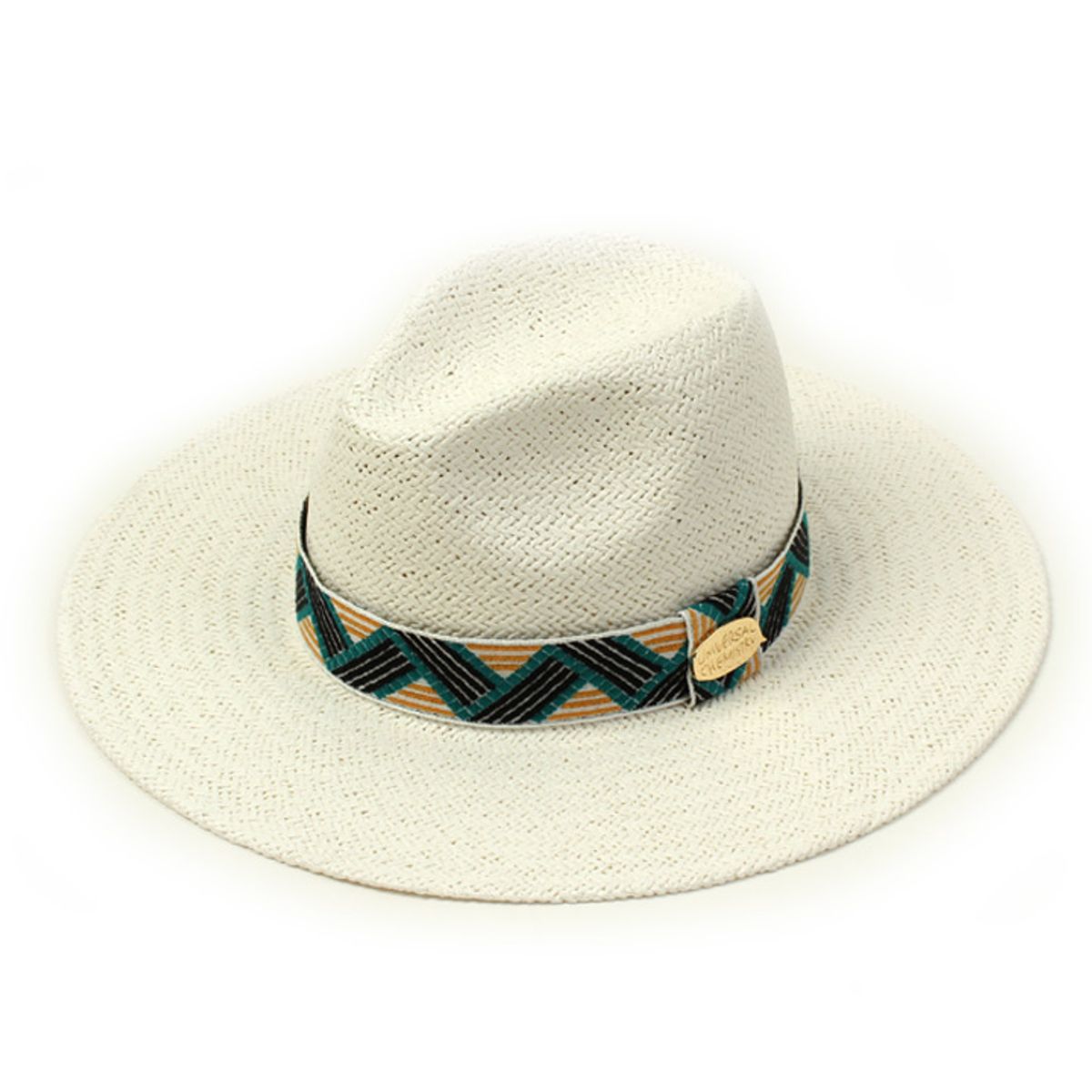 유니버셜 케미스트리(UNIVERSAL CHEMISTRY) Cool Line Swing White Fedora 여름페도라