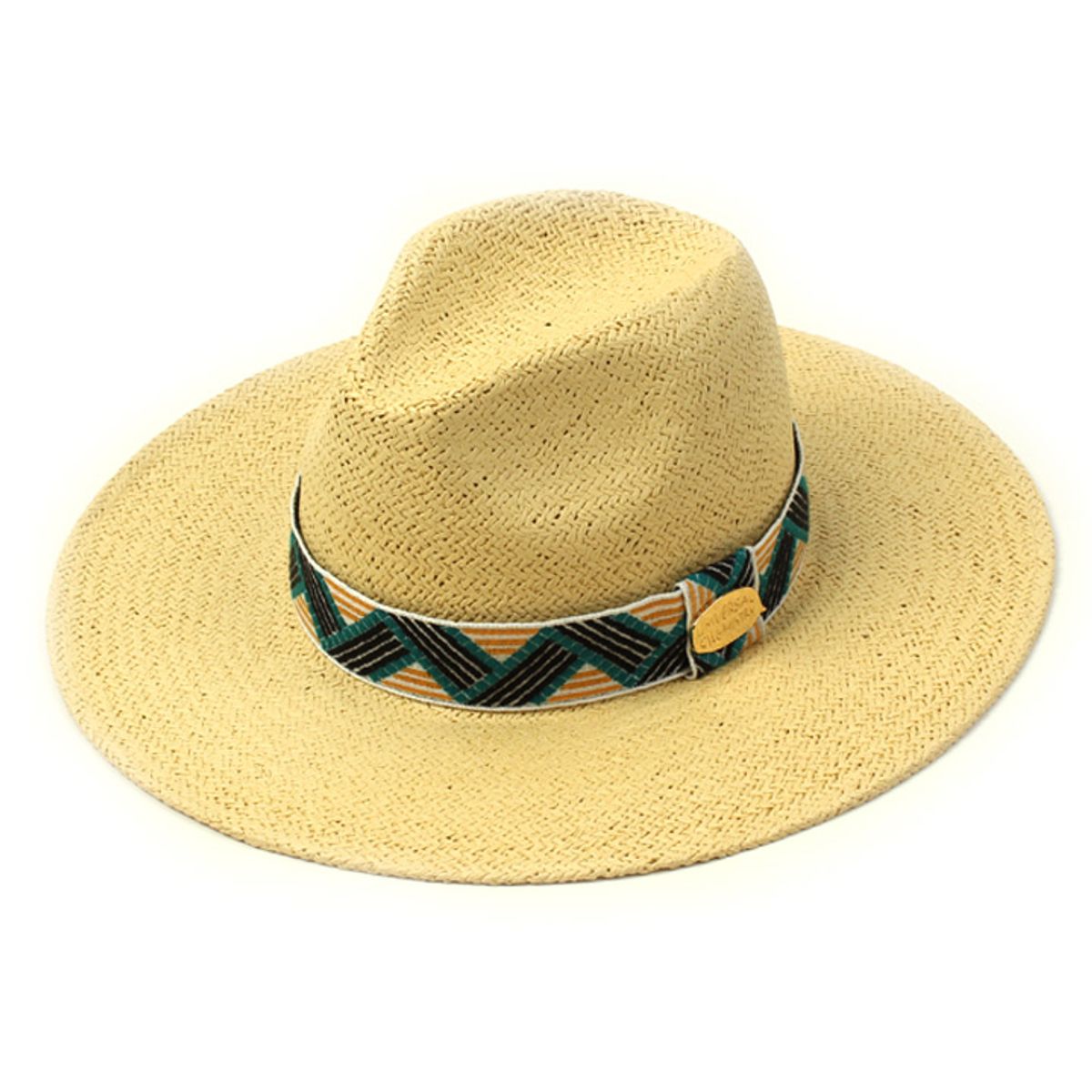 유니버셜 케미스트리(UNIVERSAL CHEMISTRY) Cool Line Swing Beige Fedora 여름페도라