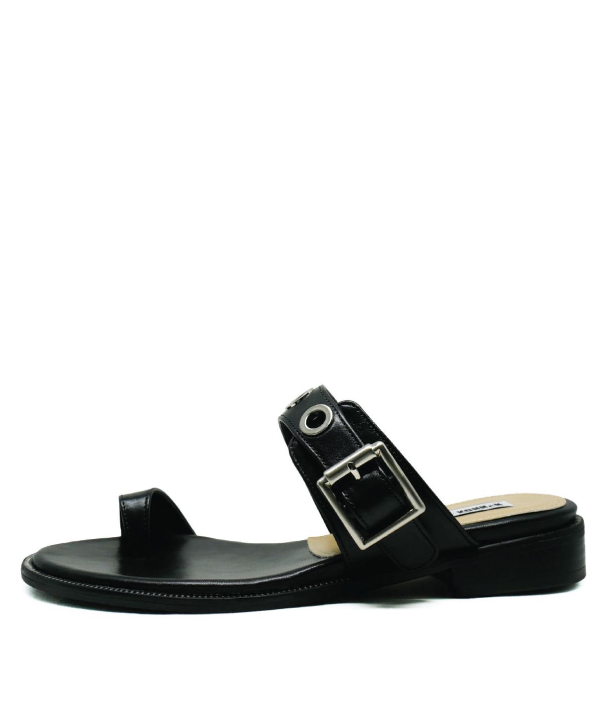쥬드코넨(JEDE KONNEN) JDS18010_METAL RING STRAP SUMMER SANDAL_BLACK
