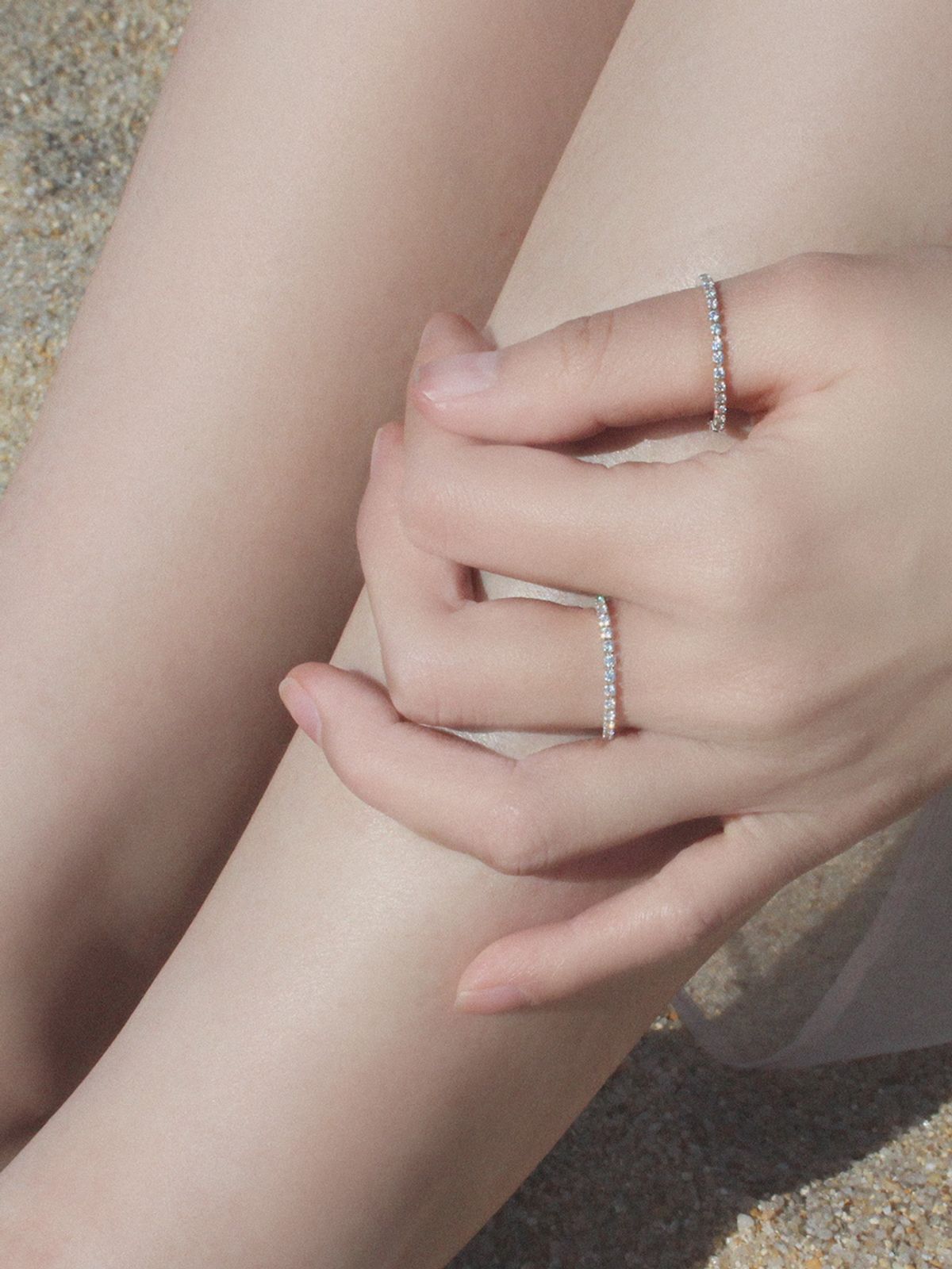 포스트루드(POSTLUDE) [SILVER][2SET]  LINESTONE R SET