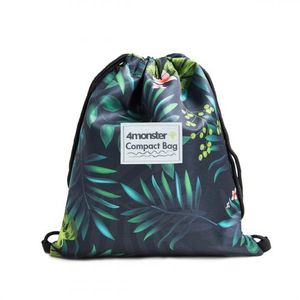 비치백 방수가방 팜트리그린