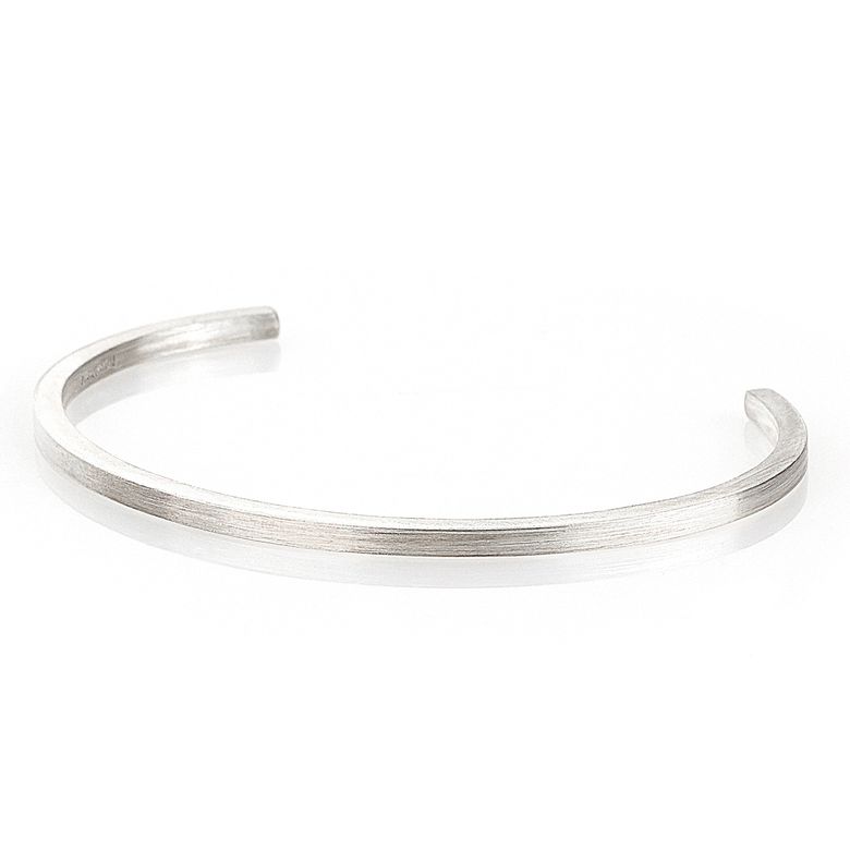 실버뱅글팔찌 ring my bell - minimal silver bangle