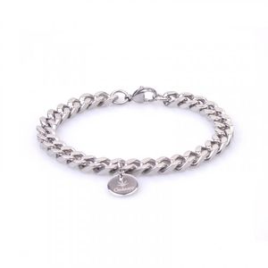 STAINLESS STEEL BRACELET MEDIUM CHAIN SSBMM09