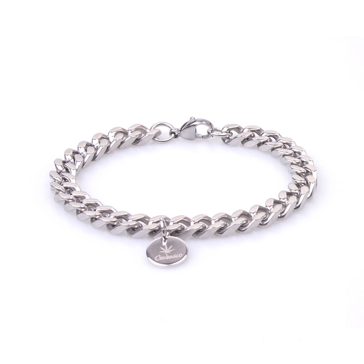 츄바스코(CHUBASCO) STAINLESS STEEL BRACELET MEDIUM CHAIN SSBMM09