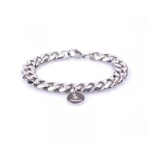 STAINLESS STEEL BRACELET WIDE CHAIN FOR WOMEN SSBW08