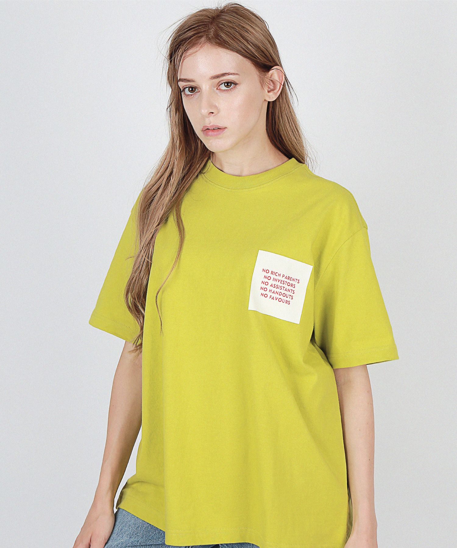 【CPGN STUDIO】NO RICH PARENTS Short Sleeve MUSINSA | CPGN STUDIO [16S] NO RICH PARENTS SHORT SLEEVE