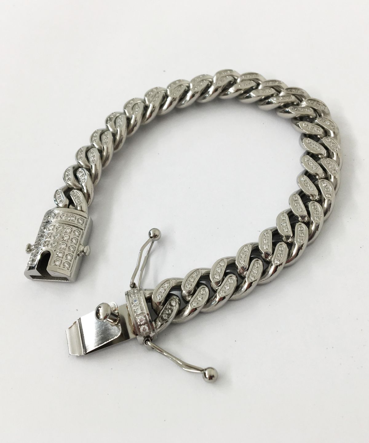섹스토(SEXTO) [써지컬스틸][팔찌]DC bracelet Silver