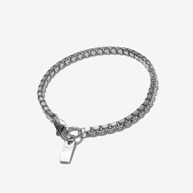 [19ALL] Surgical Steel Armor Chain Bracelet / 아머 체인 팔찌
