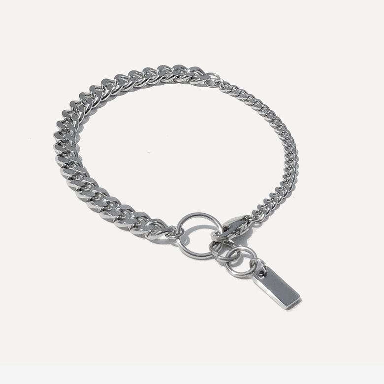 [19ALL] Surgical Steel Trinity Chain Bracelet / 트리니티 체인 팔찌