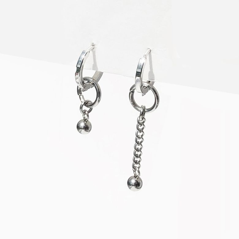 [19ALL] Mini Bell Earring / 미니벨 귀걸이 (써지컬스틸침/귀찌변경가능)