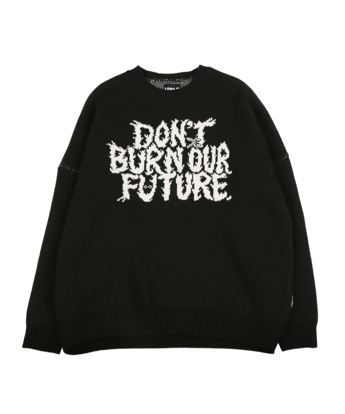 아조바이아조(AJOBYAJO) [PBA] DBOF Wool Knit Sweater [BLACK]