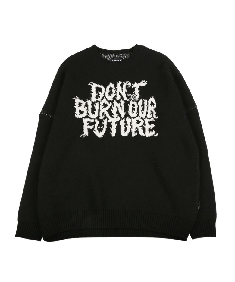 [PBA] DBOF Wool Knit Sweater [BLACK]