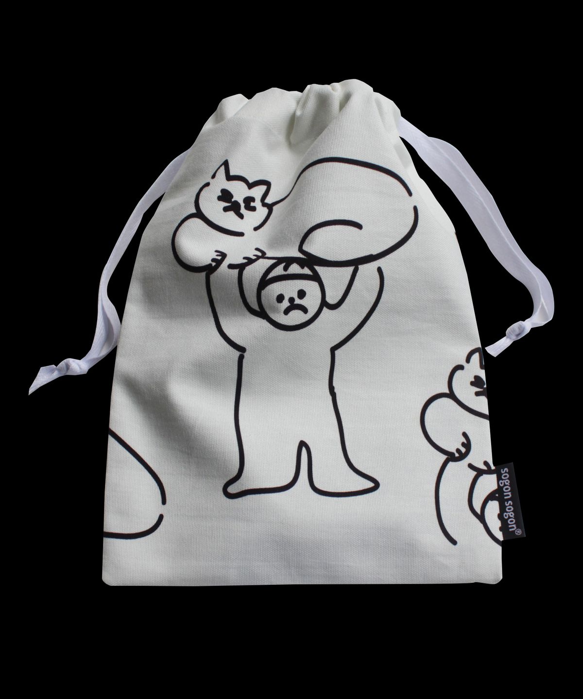 소곤소곤(SOGONSOGON) Punk kids string pouch m