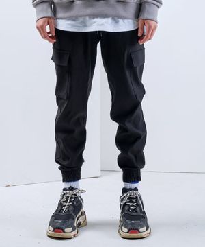 미니멀 스탠다드 카고조거 슬랙스