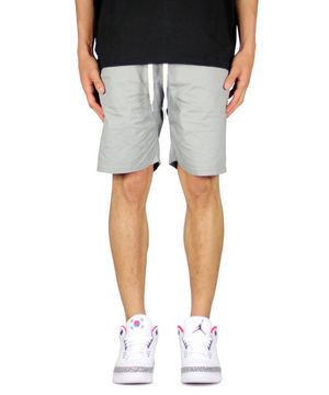 그레이 드롭 크로치 반바지