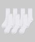 솔리드 스케이트 삭스 7팩 [화이트]