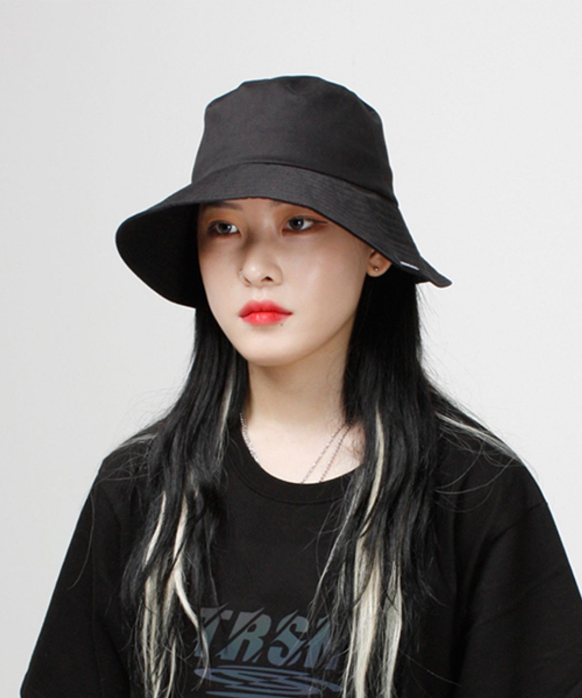 트립션(TRIPSHION) BASIC 버킷햇 - 블랙