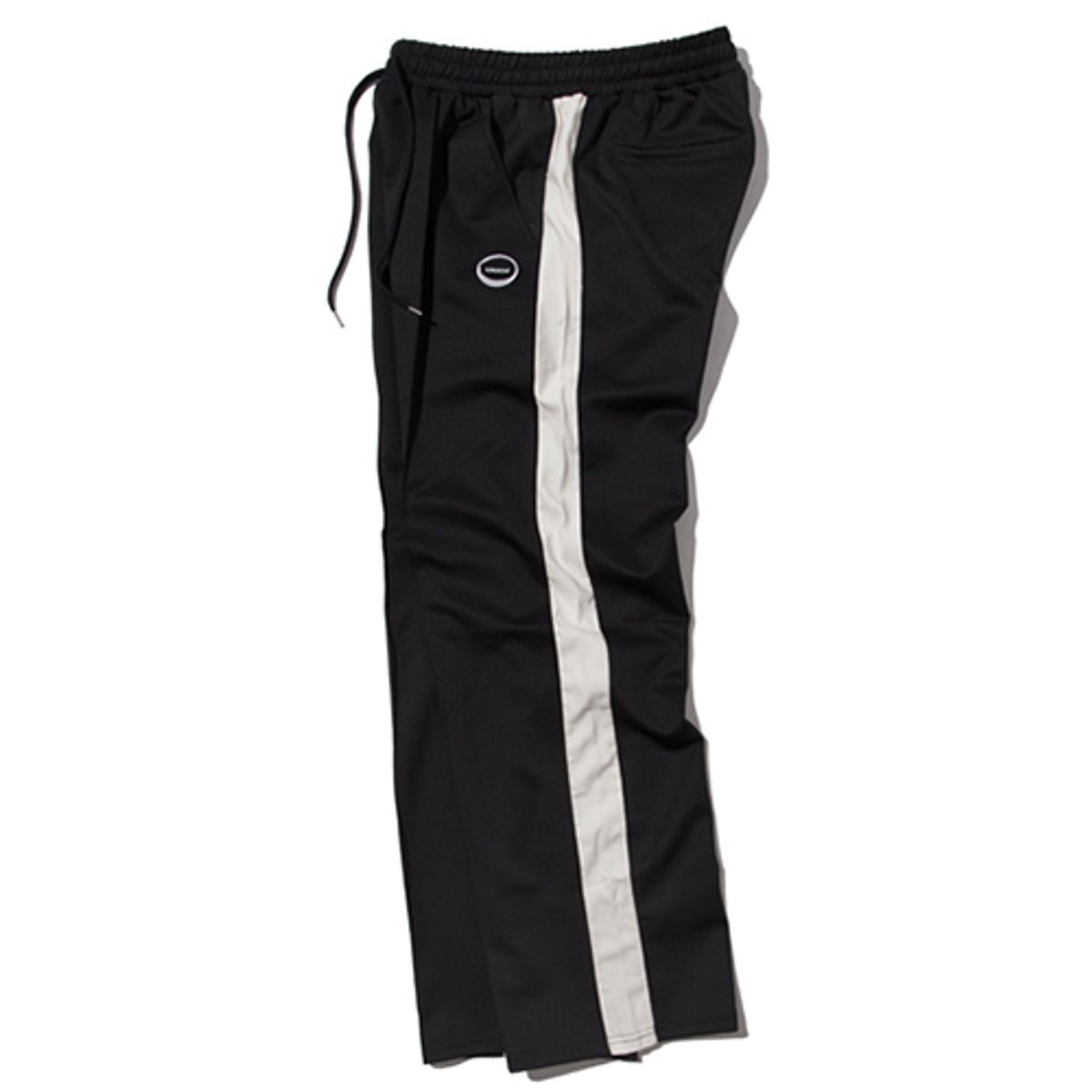 크루치(KRUCHI) Logo Track Pants (black)