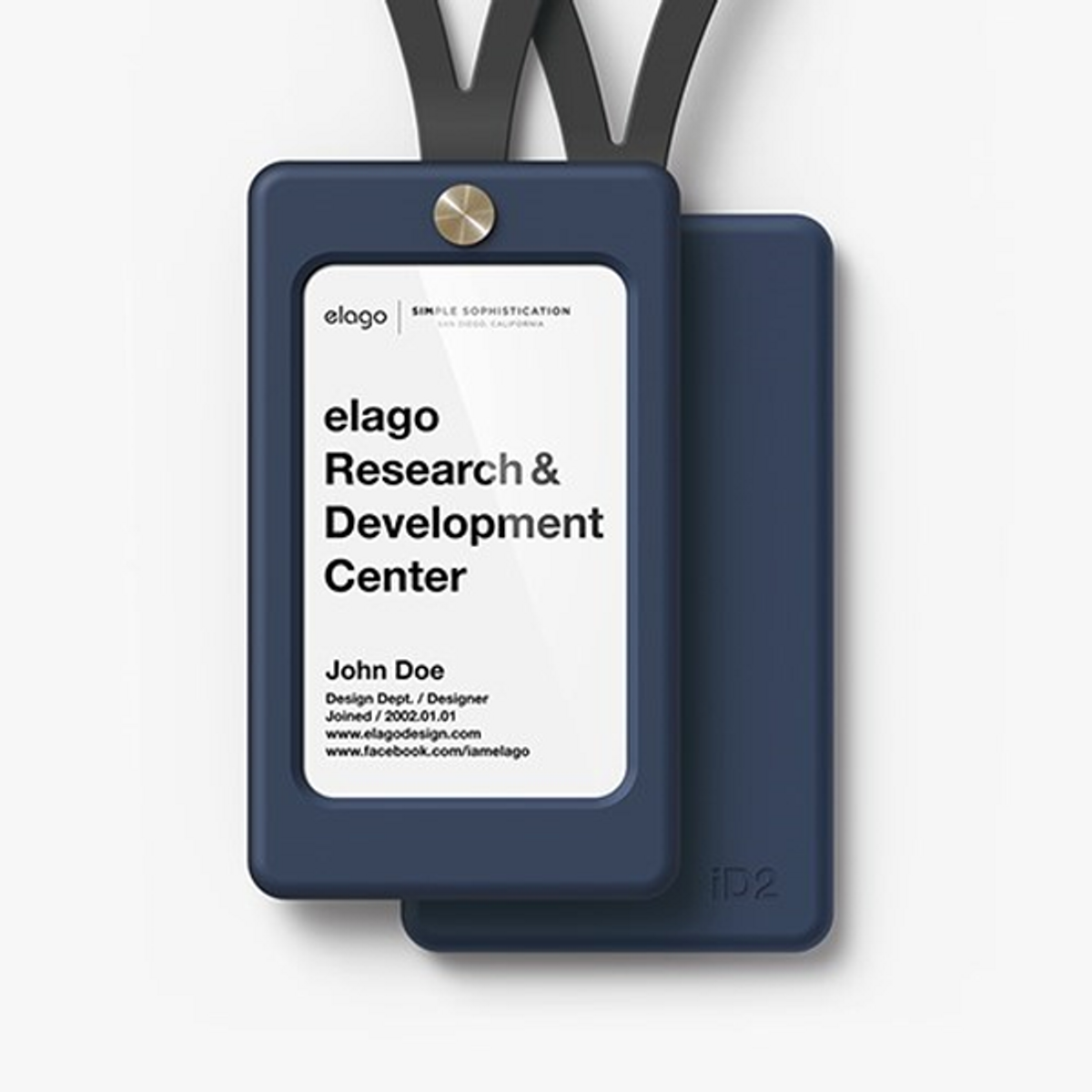 엘라고(ELAGO) ID2 사원증 카드홀더