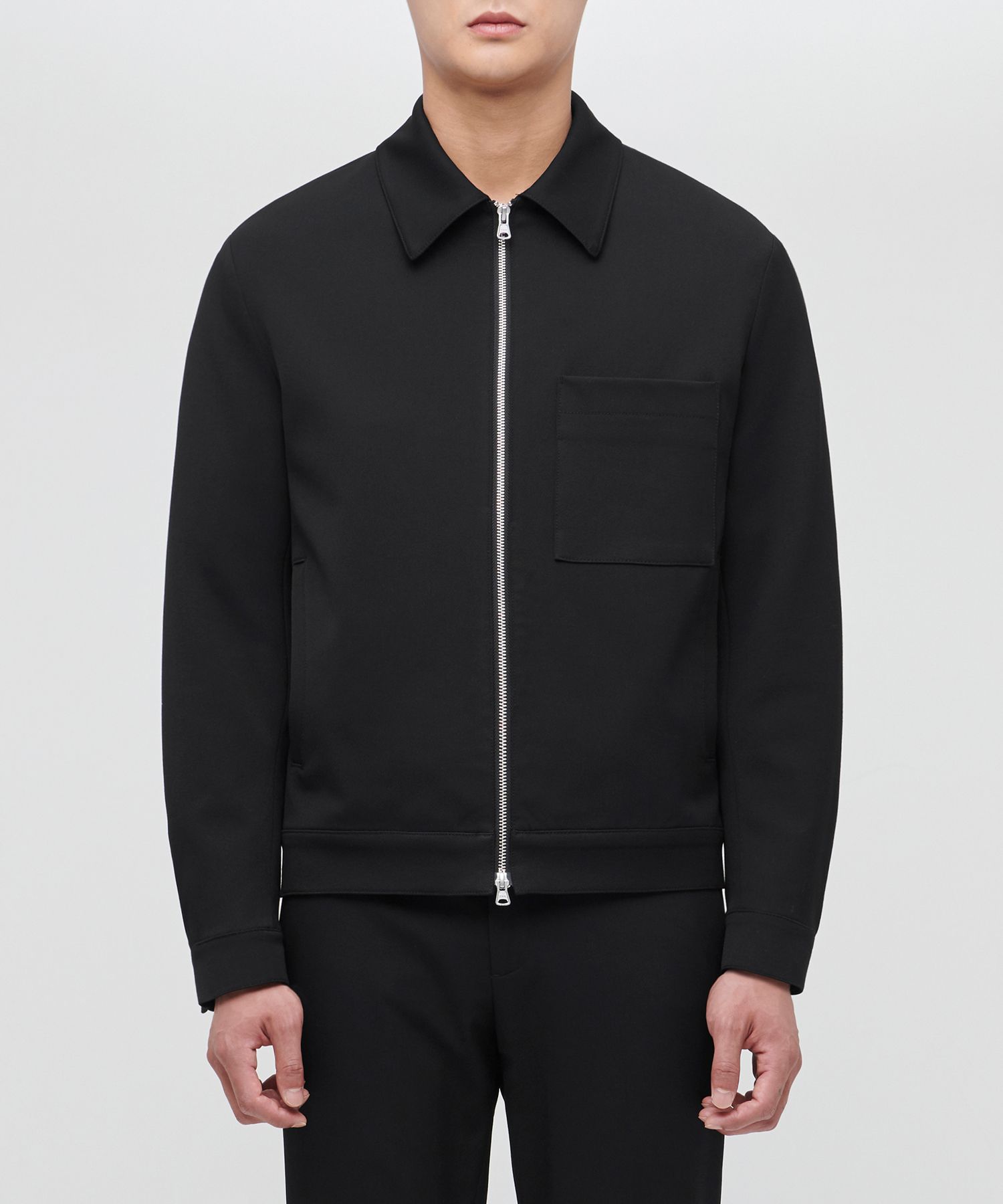 MUSINSA | MUSINSA STANDARD RELAXED MINIMAL JACKET [BLACK]