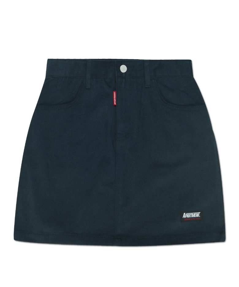 (W) 11 A SKIRT - NAVY