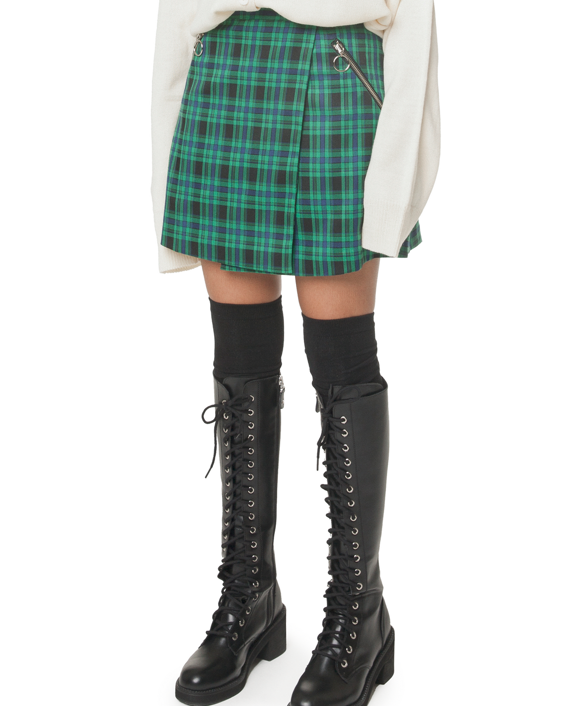 아파트먼트(APARTMENT) (W) FILIA SKIRT - GREEN